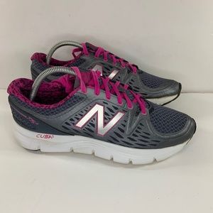 New Balance 775v2 Womens Size 9.5 Grey Pink Running Shoes W775LG2 Comfort Ride